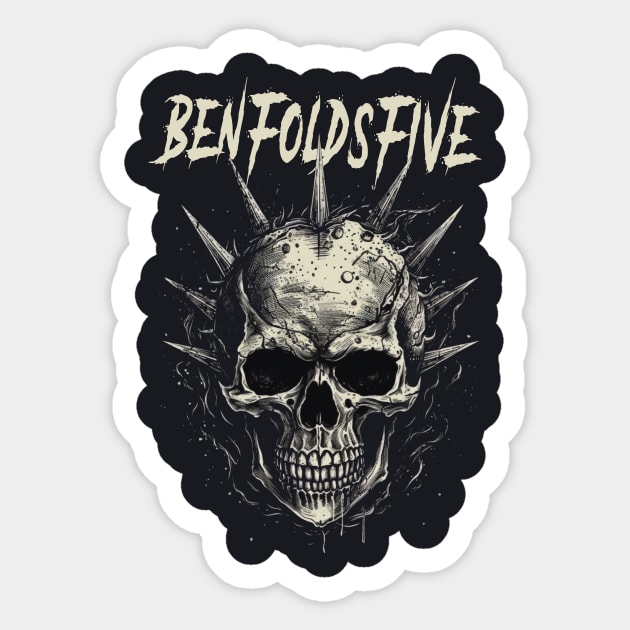 BEN FOLDS FIVE VTG Sticker by a.rialrizal